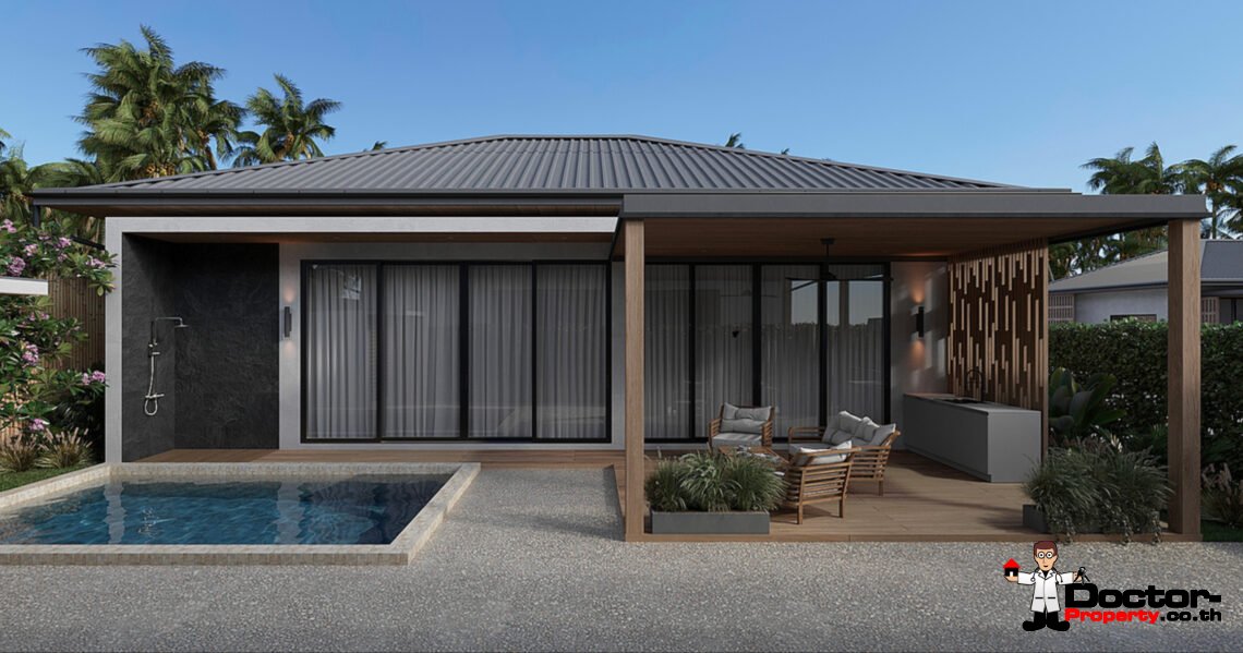 2-3 Bedroom Pool Villa in Bo Phut, Koh Samui – For Sale